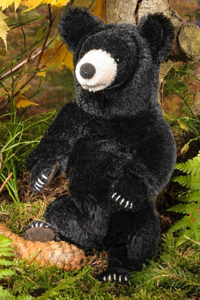 Black bear sale stuffed animal large