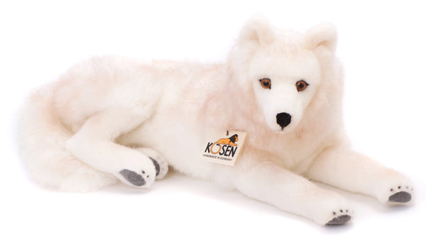 Arctic wolf plush deals