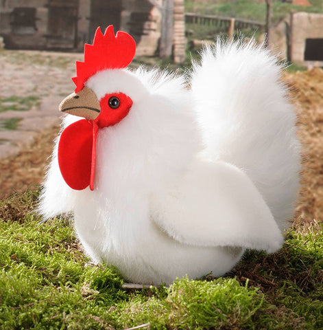 Cockerel by Kosen - 16cm - white