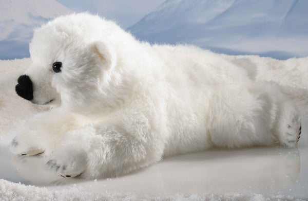 Polar bear by Kosen - 34cm, lying