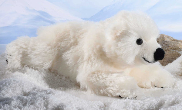 Polar bear by Kosen - 34cm, mohair