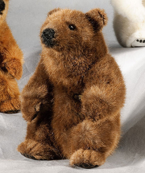 Miniature Brown Bear by Kosen - 18cm