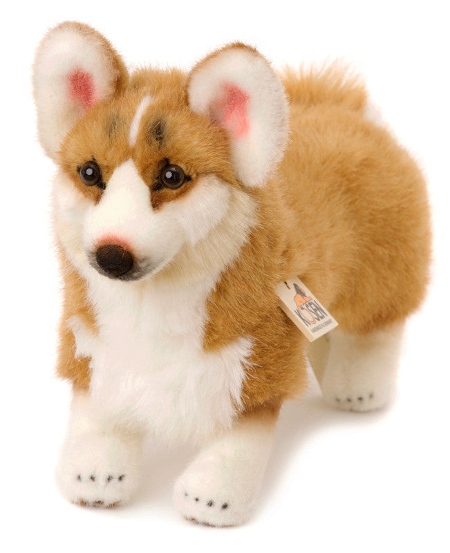 Life size corgi plush hotsell
