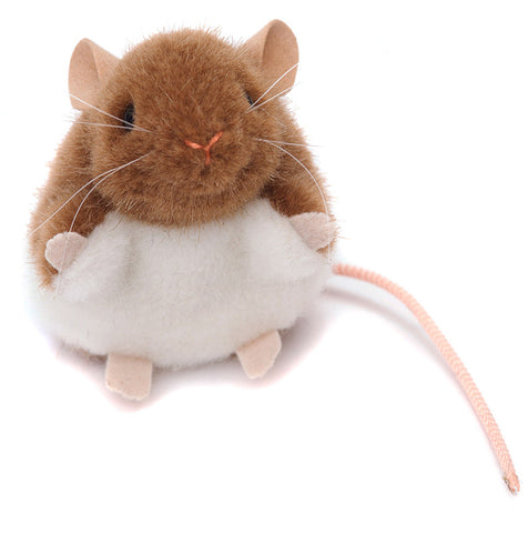 Mouse by Kosen - 8cm, brown and white
