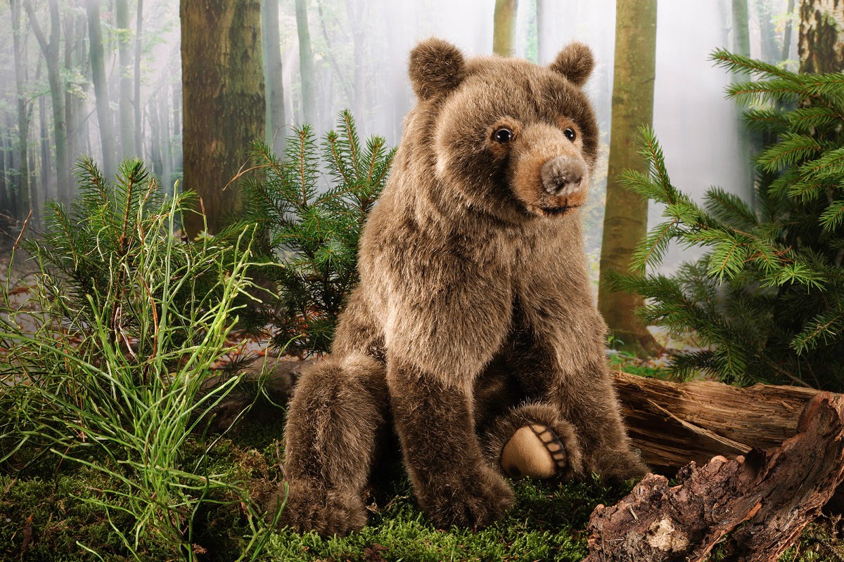 Max - brown bear limited edition by Kosen - 32cm - Kosen Toys Max - brown bear limited edition by Kosen - 32cm - Kosen Toys