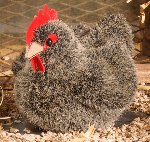 Hen by Kosen - 14cm - grey