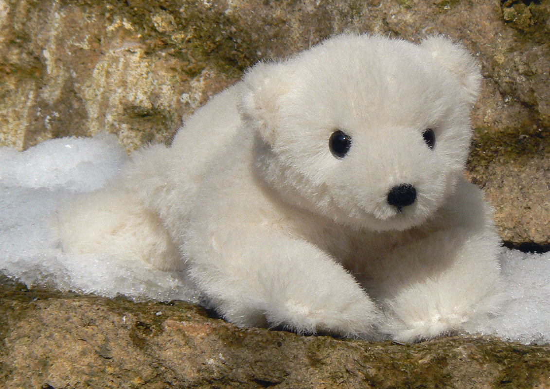 Nurri Polar Bear Cub Limited Edition by Kosen - 16cm - Kosen Toys