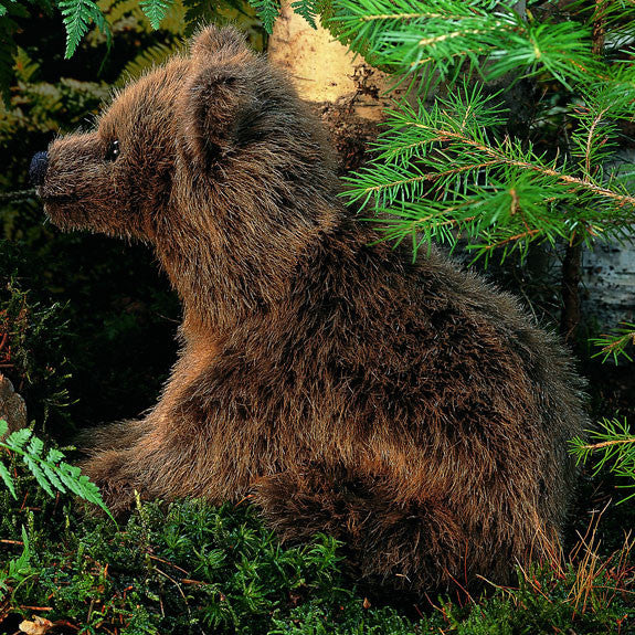 Brown bear cub by Kosen - 21cm