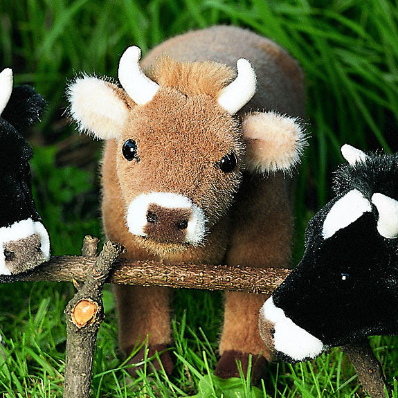 Cow plush toy sales