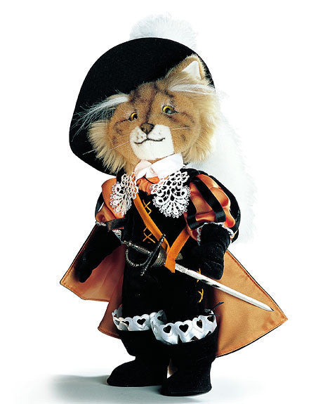 Cat Musketeer by Kosen - 40cm, ginger - Kosen Toys