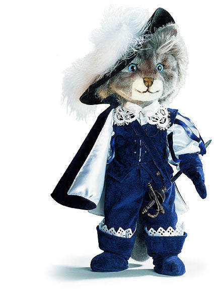 Cat Musketeer by Kosen - 40cm, grey - Kosen Toys