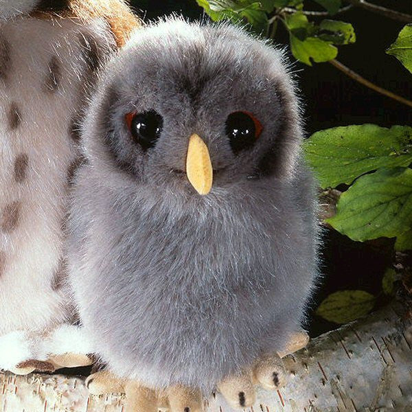Tawny Owl chick by Kosen - 14cm - Kosen Toys Tawny Owl chick by Kosen - 14cm - Kosen Toys