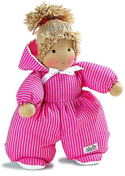 Silke Pink Anni Rag Doll by Kosen - 26cm