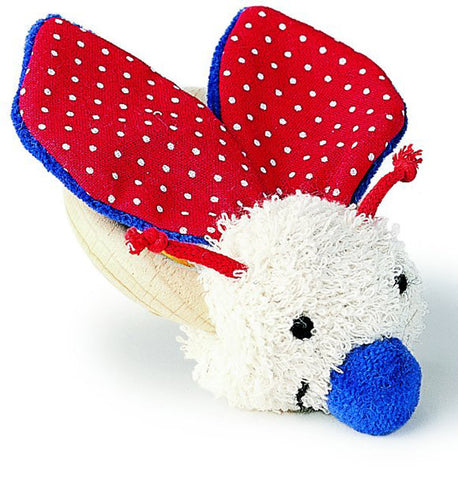 Silke Bug with wooden ring by Kosen - 12cm