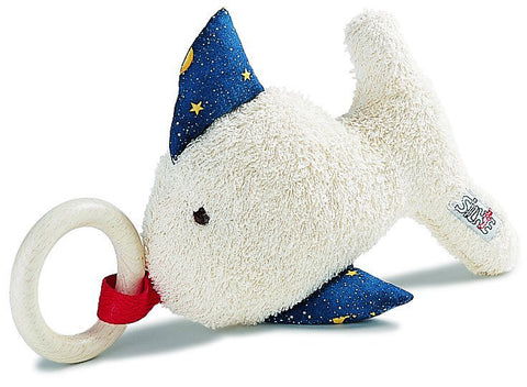 Silke Fish with wooden ring by Kosen - 18cm