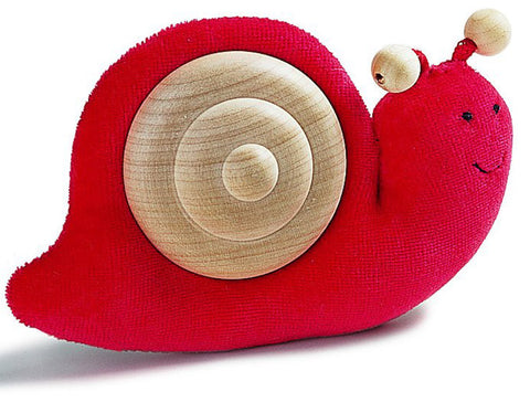 Silke Red Grabber Snail by Kosen - 14cm